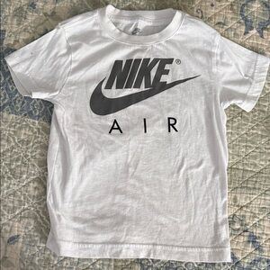 Nike Kids White and Gray Air T-Shirt